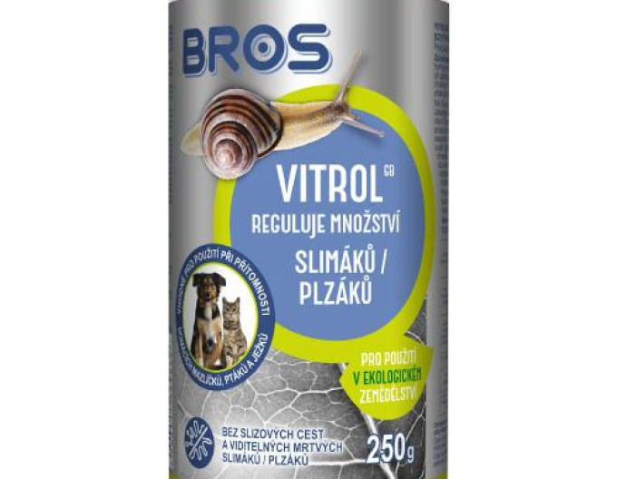 Bros Vitrol GB 250 - přípravek proti slimákům