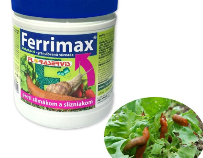 Ferrimax 500g - přípravek proti slimákům