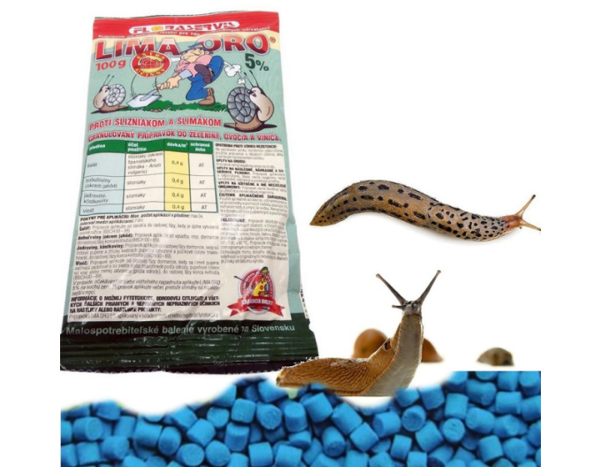 Lima Oro 5% proti slimákům - 100 g