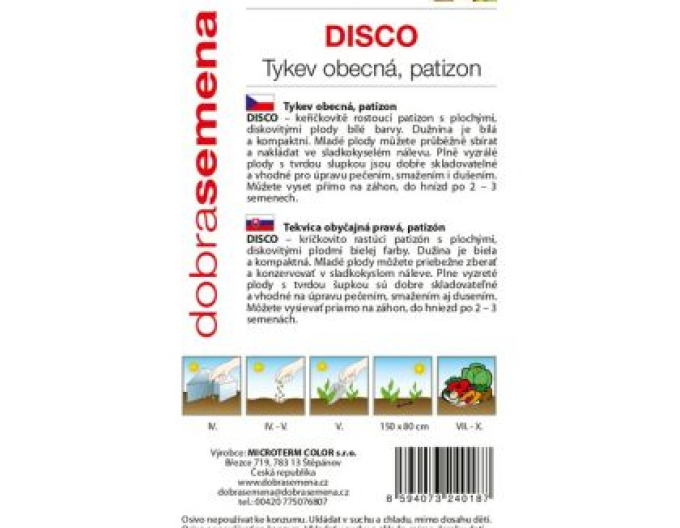 Dobrá semena Patizon Disco