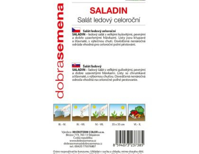 Dobrá semena Salát ledový Saladin