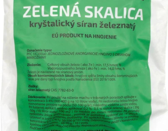 Agrichem Zelená skalica 0,5kg