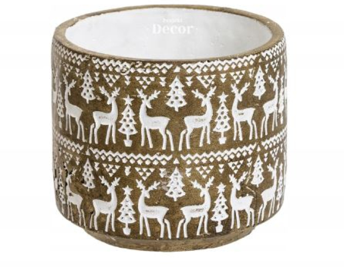 Obal na vánoční květináč ART 18552