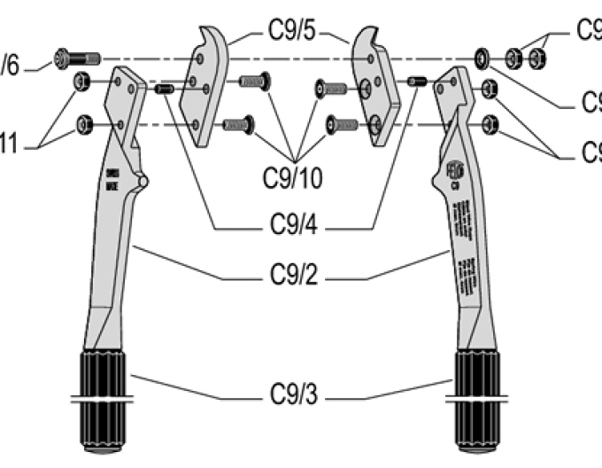 FELCO C9 Dvouruční kleště