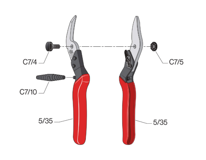 FELCO CP - Univerzální nůžky do dílny
