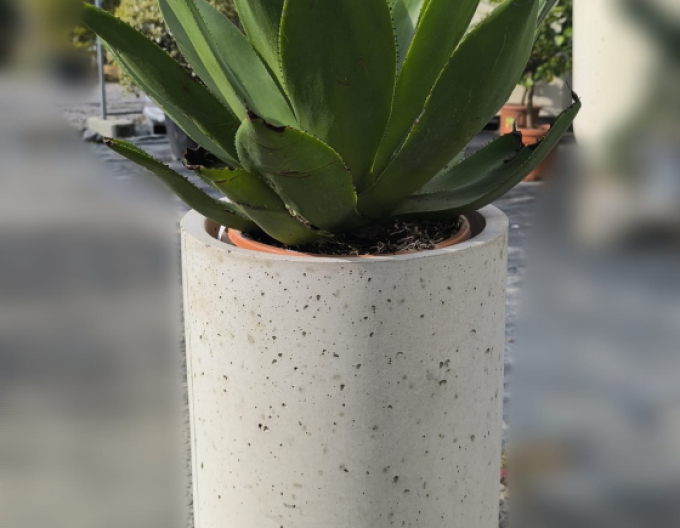 Květináč Terratico Fusion Oslo M Pearl