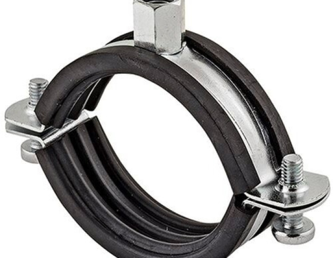 Objímka 60-64 mm dvojšroubová M8/10 se šroubem