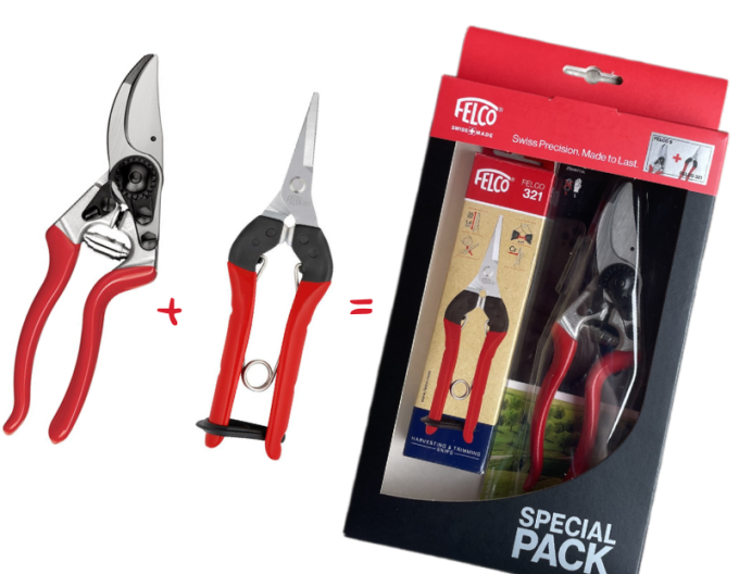 Nůžky FELCO 8 + sklízecí nůžky FELCO 321