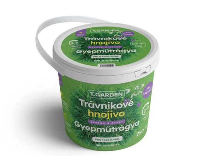 T.Garden Jarní hnojivo na trávník Spring & Start 25-6-10, 5 kg