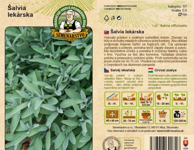 Semenářství Šalvěj lekářska