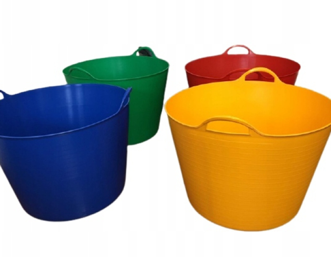 Plastový multifunkční flexibilní koš 30l