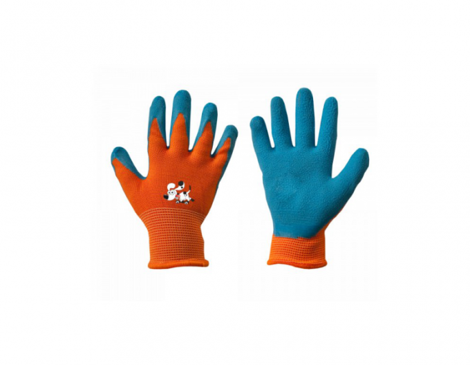 BRADAS ORANGE Dětské pracovní rukavice