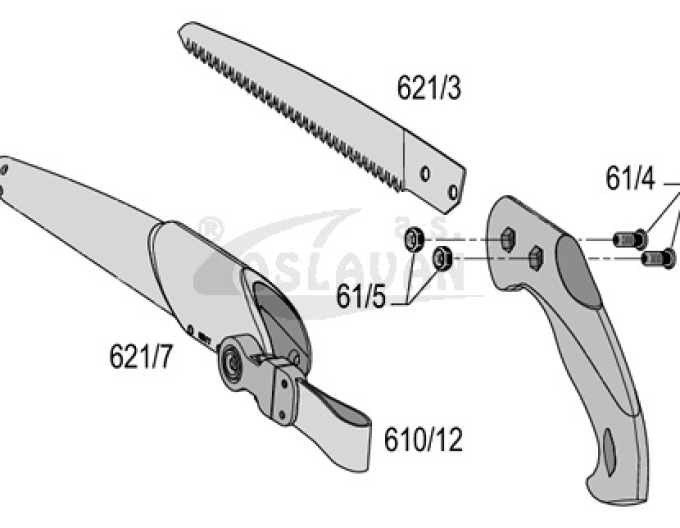 Felco 621/3 náhradní plátek (Felco 621)