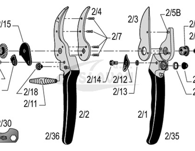 Felco 2/13 podložka uzávěru