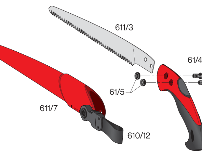 FELCO 611 Prořezávací pilka -  33 cm