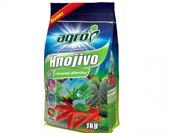 Agro organicko - minerální hnojivo pro okrasné dřeviny 1kg