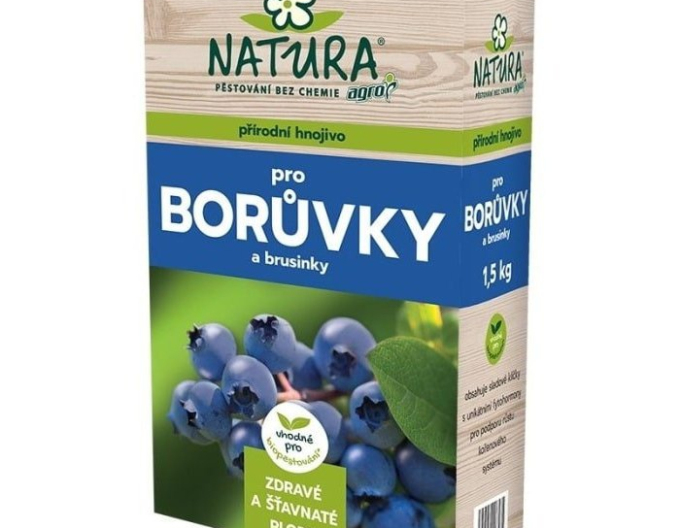 NATURA Organické hnojivo pro borůvky, brusinky 1,5kg