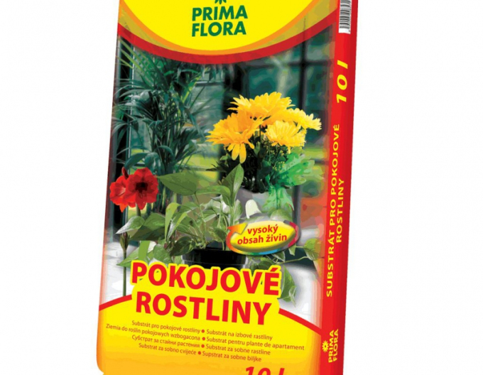 PRIMAFLORA Substrát pro pokojové rostliny 10l