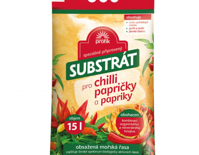 Profík Substrát pro chilli papričky 15l