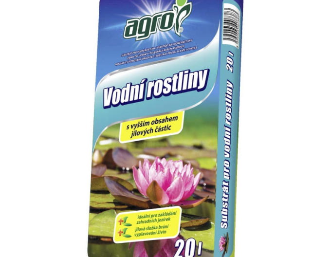 AGRO Substrát pro vodní rostliny 20l
