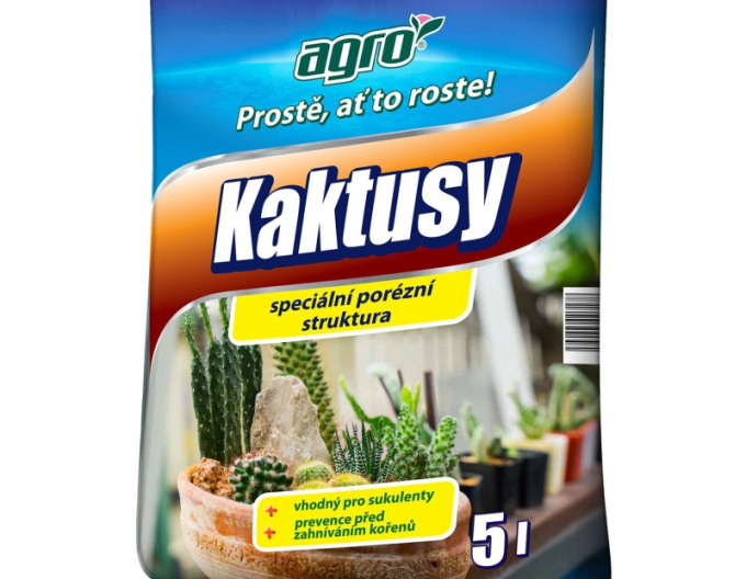 Agro Substrát pro kaktusy  5l