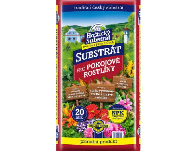 Hoštický Substrát pro pokojové rostliny 20l