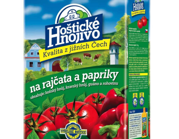 Hoštické Hnojivo pro rajčata, papriky 1kg