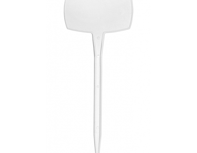 Jmenovka pro rostliny bílá 1ks 20cm