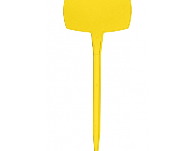 Jmenovka pro rostliny žlutý 1ks 20cm