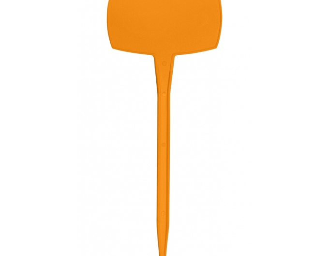 Jmenovka pro rostliny oranžová 1ks 20cm
