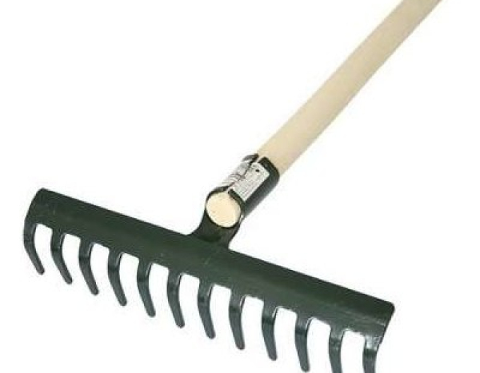 Hrábě FED 303/1600 železné 12zubé s násadou