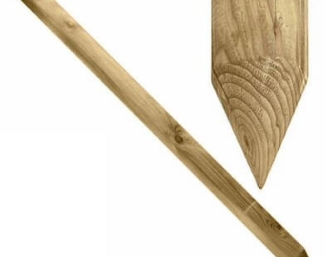 Podpěrný kůl s hrotem o průměru 5 cm - výška 250 cm